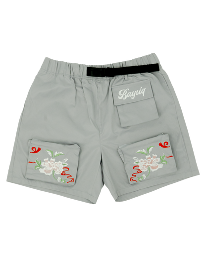 Flower Utility Shorts