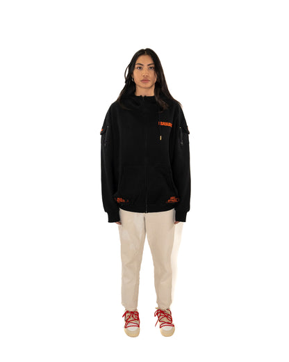 Muni Full Zip - Black