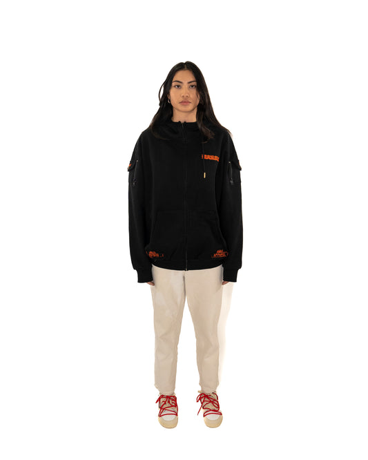 Muni Full Zip - Black