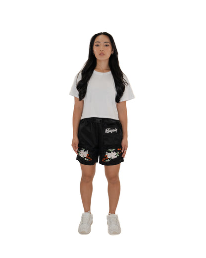 Flower Utility Shorts