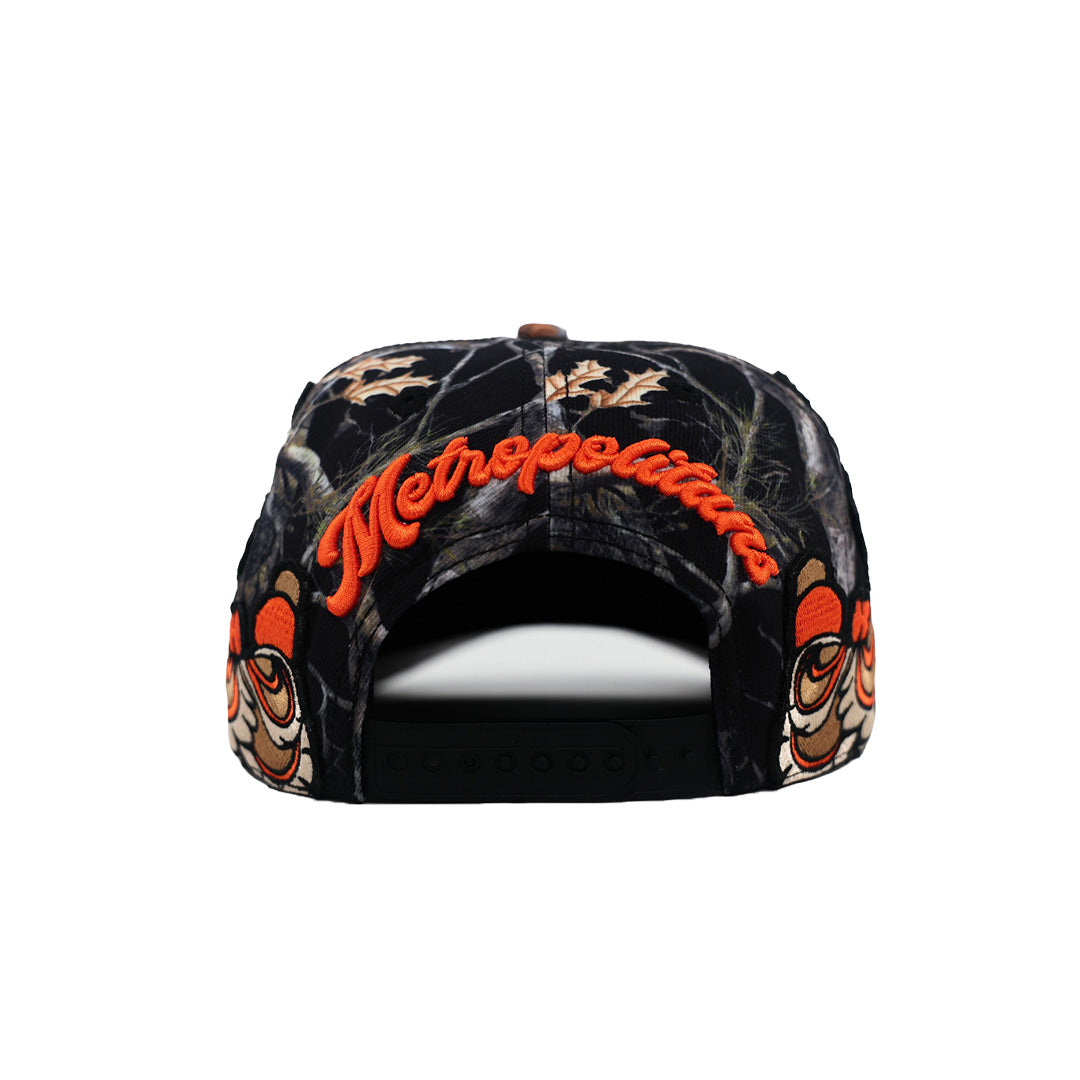 MIDNIGHT MONARCH TREE CAMO CAP