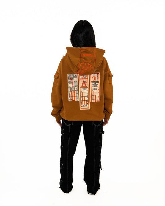 Muni Full Zip - Brown