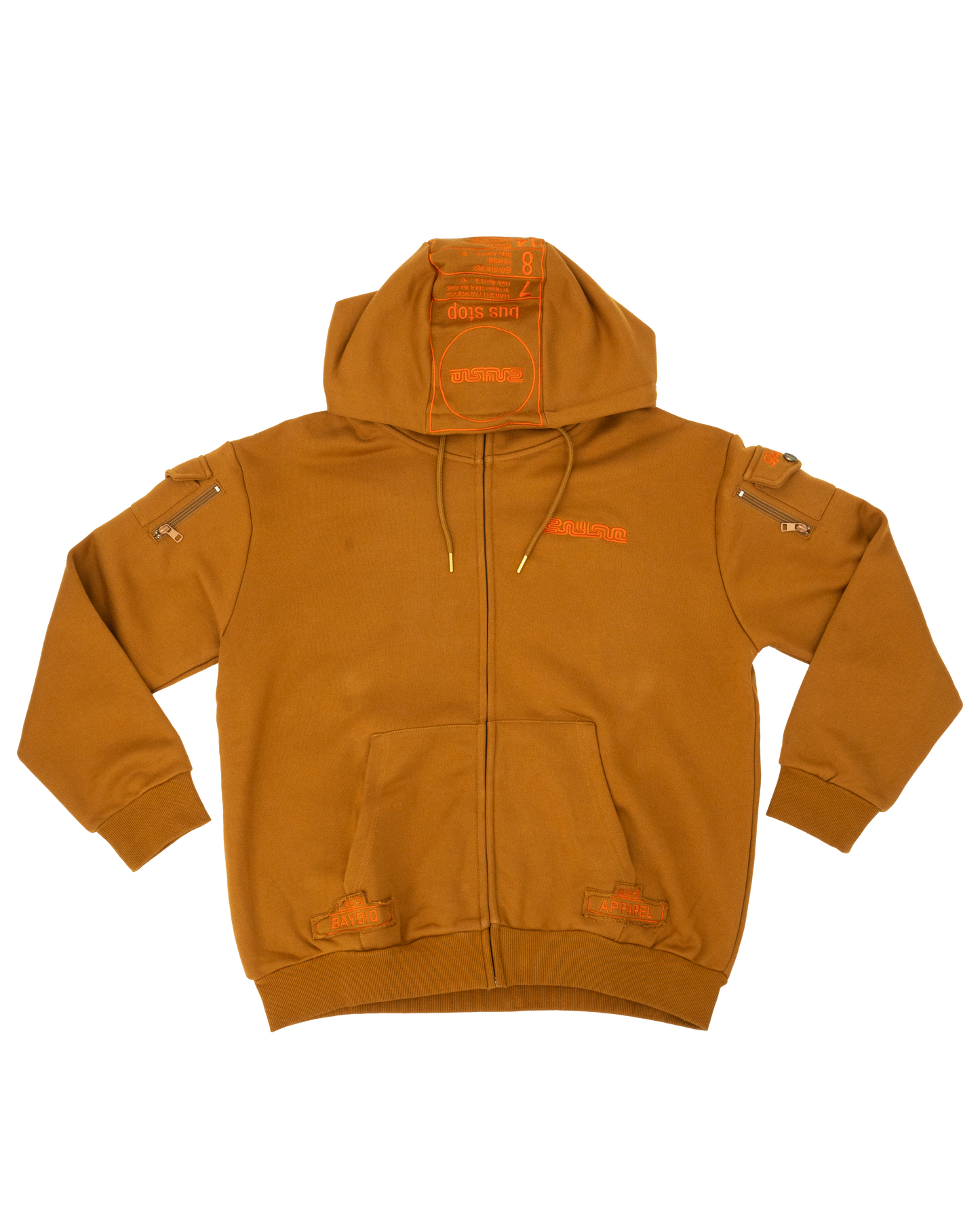 Muni Full Zip - Brown