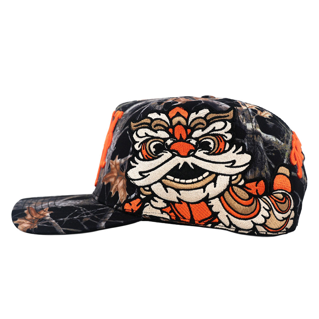 MIDNIGHT MONARCH TREE CAMO CAP