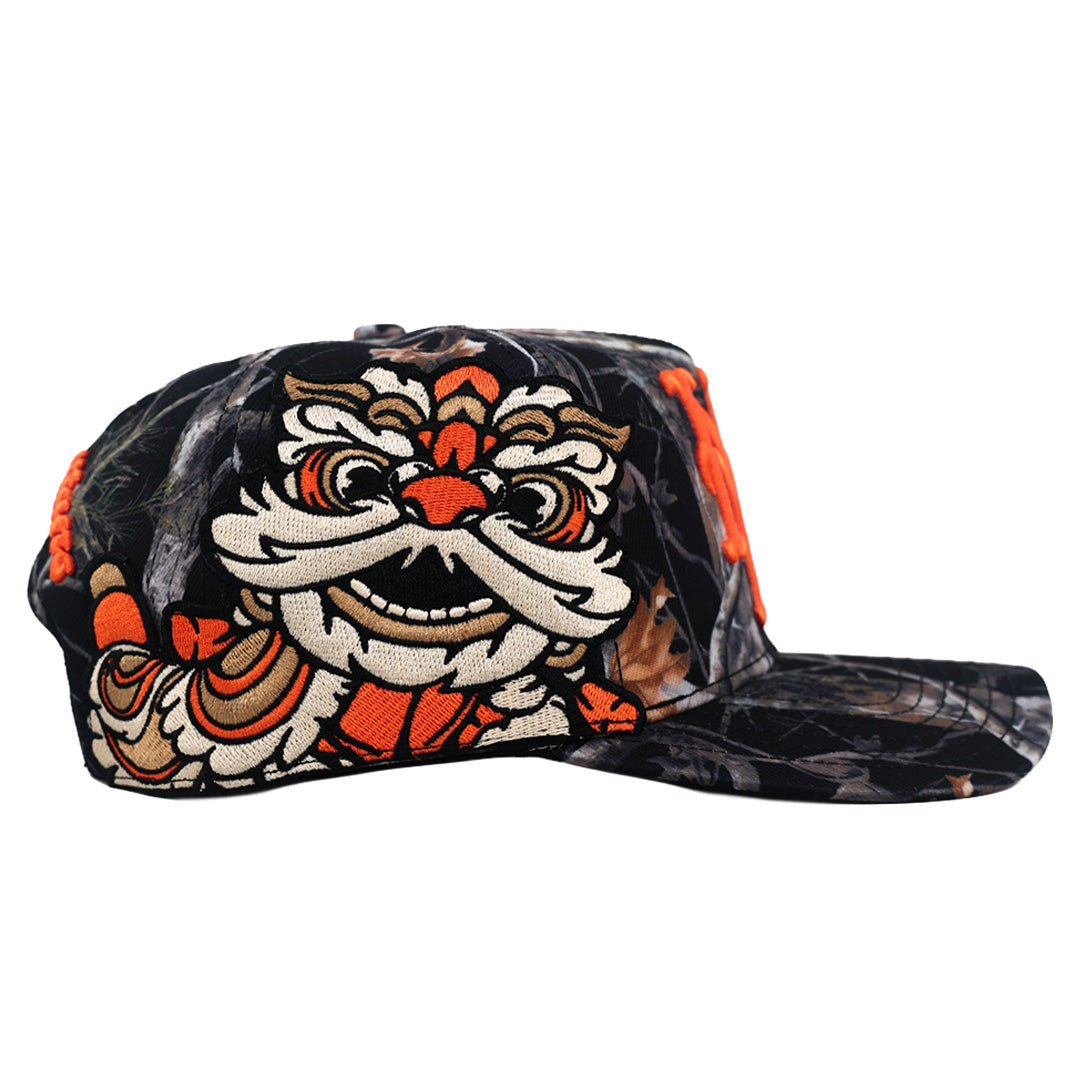 MIDNIGHT MONARCH TREE CAMO CAP